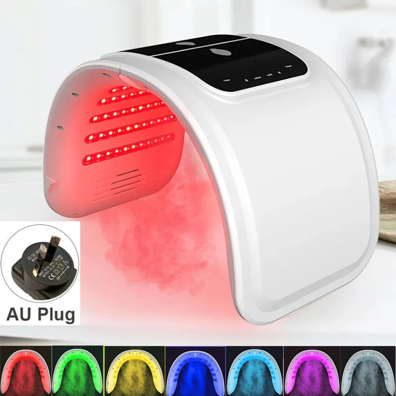 Lunaria™ SpaGlow 7-Color LED Mask – Pro Facial & Body Rejuvenation