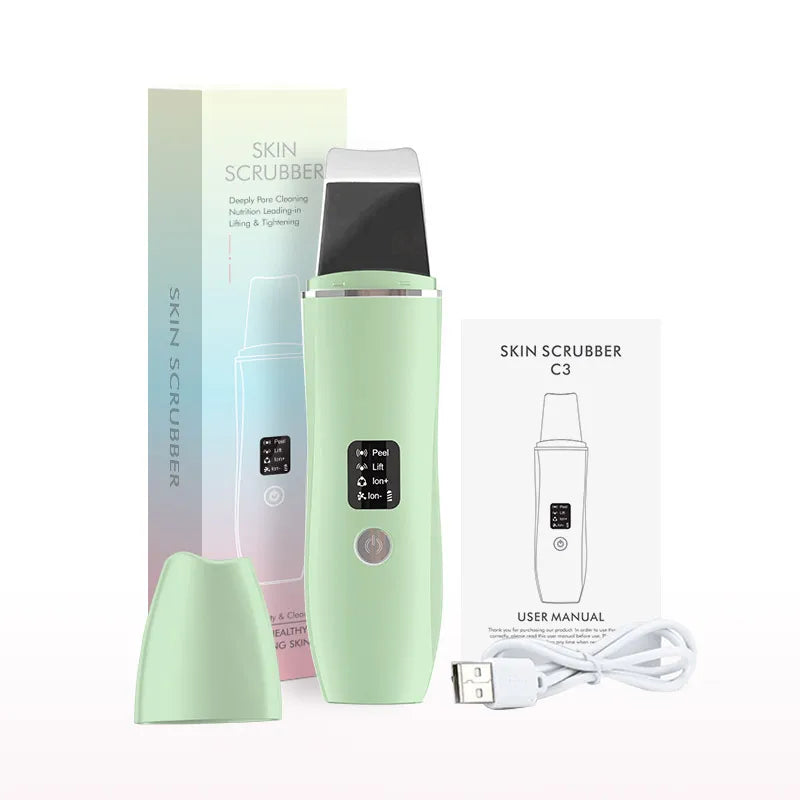 Lunaria™ SonicSkin Wand – Deep Facial Cleanser & Pore Detox
