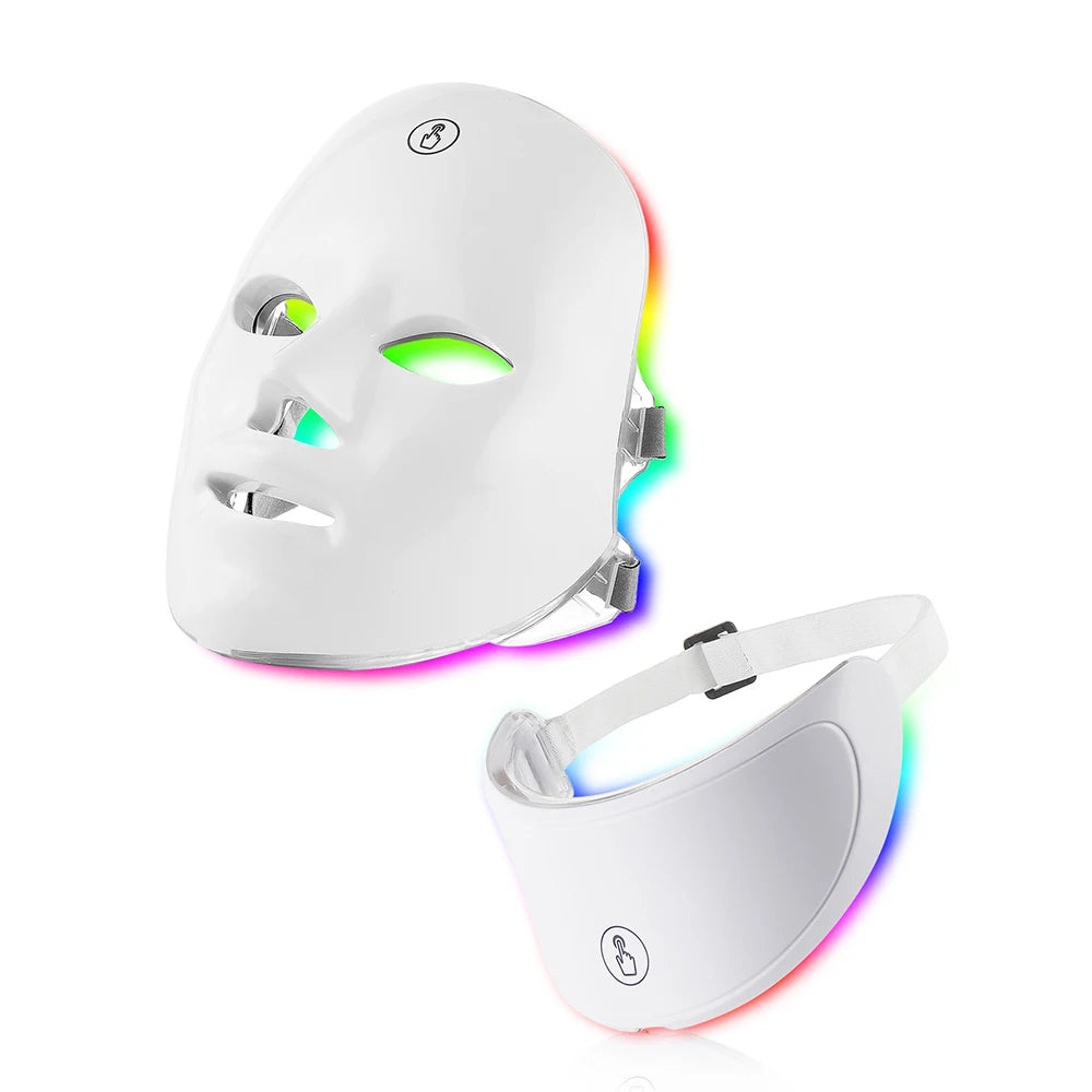 Lunaria™ Face & Neck Lift – LED Beauty Massager for Firm, Radiant Skin
