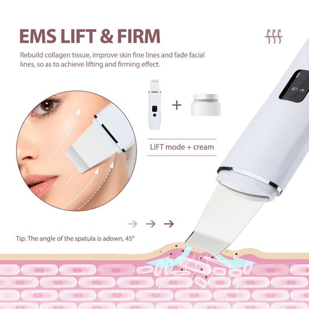 Lunaria™ SonicSkin Wand – Deep Facial Cleanser & Pore Detox