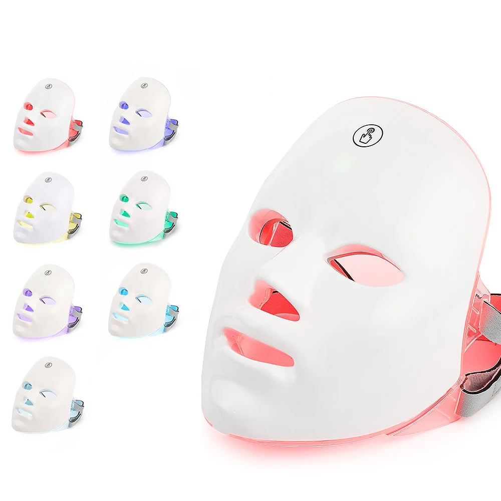 Lunaria™ Face & Neck Lift – LED Beauty Massager for Firm, Radiant Skin