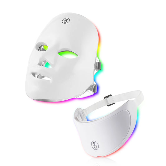 Lunaria™ Face & Neck Lift – LED Beauty Massager for Firm, Radiant Skin